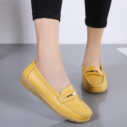 New Genuine Leather Women’s Loafers