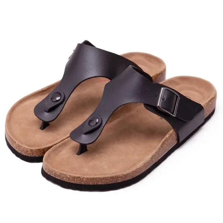 CorkEase Buckle Sandals.