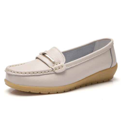 New Genuine Leather Women’s Loafers