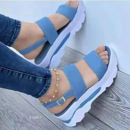 Summer Platform Wedge Sandals